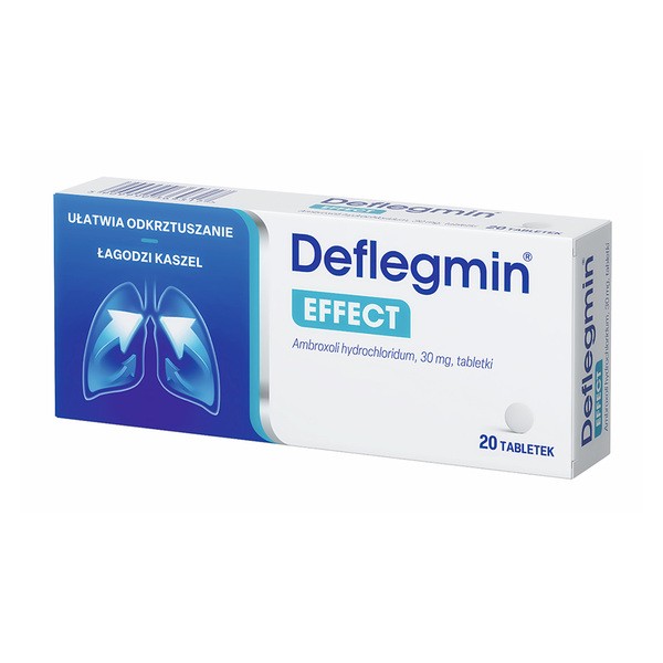 Deflegmin EFFECT, 30 mg, tabletki, 20 szt.