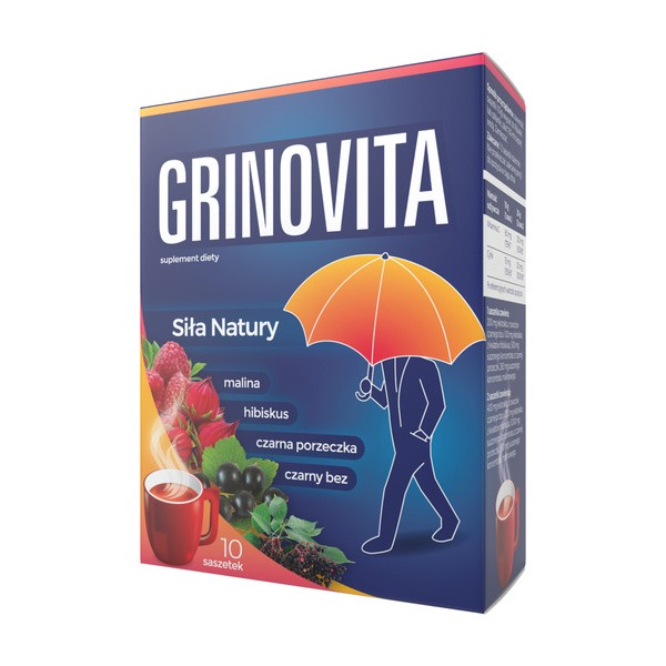 Grinovita, proszek, 10g, 10 saszetek