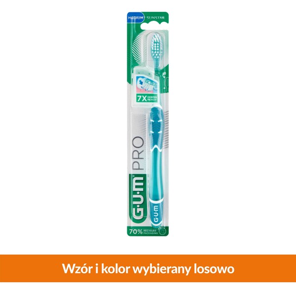 Gum Technique Pro, szczoteczka do zębów, średnia, 1 szt.