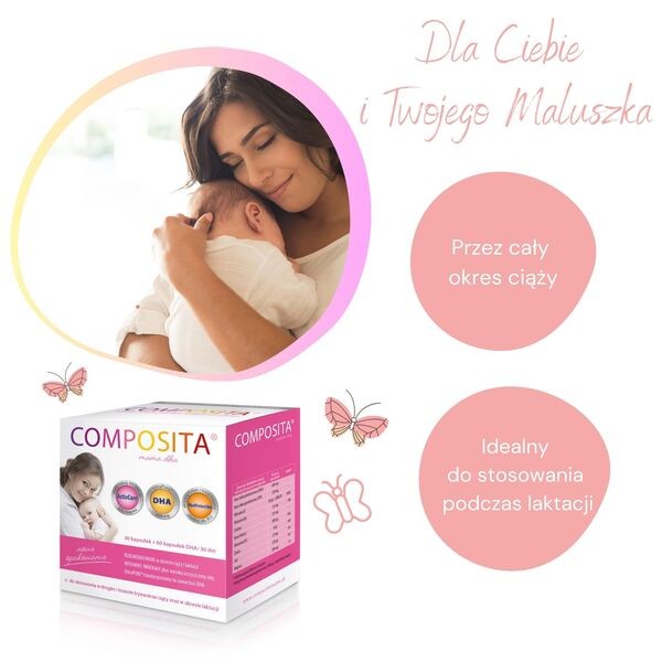 Composita Mama DHA, kapsułki, 90 szt.
