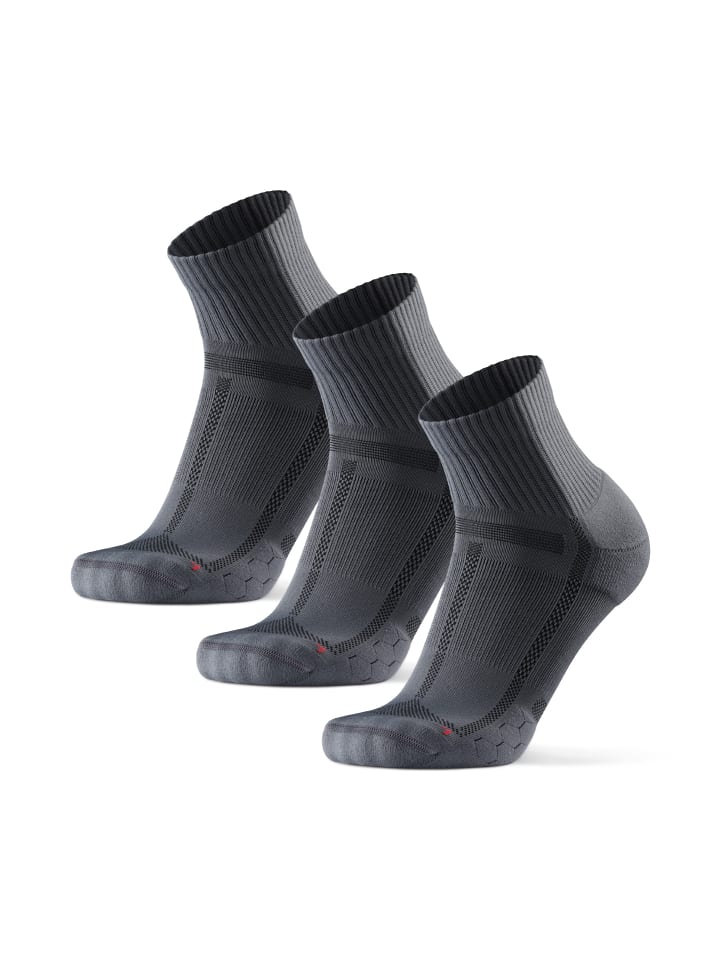 DANISH ENDURANCE Socken Long Distance in grey/black günstig kaufen