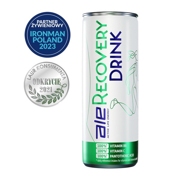 ALE  Recovery Drink, płyn, smak liczi, 250 ml