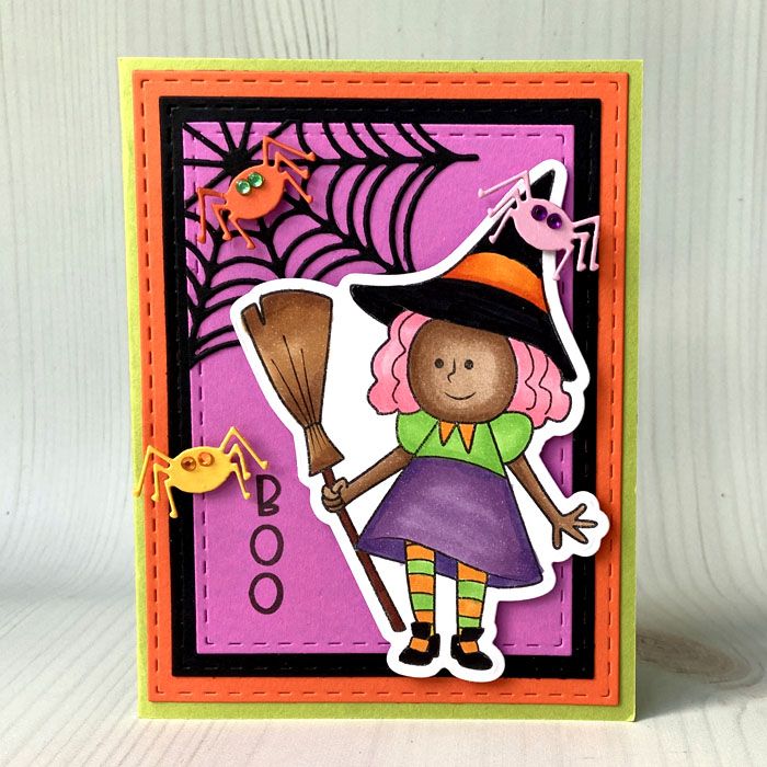 HalloweenKids4TSOL Clear Stamp Set of 5