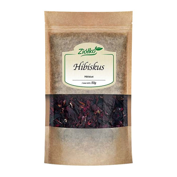 Ziółko, hibiskus, susz, 50 g