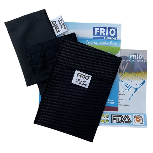 Frio Pump, termiczne etui do przechowywania pompy insulinowej, czarne, 1 szt.
