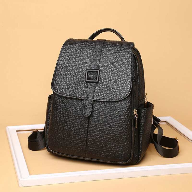 Høy kvalitet skinnryggsekk for kvinner 2021 nye skuldervesker med stor kapasitet reiseryggsekker skolesekker for jenter bagpack mochila