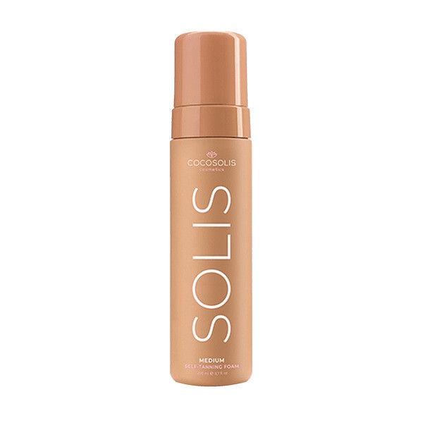 Zestaw Cocosolis, Glow, olejek nabłyszczający z drobinkami, 110 ml + Solis Self-tanning Foam, pianka samoopalająca do ciała, Medium, 200 ml