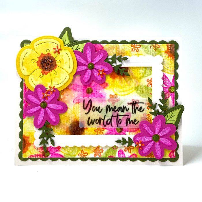 extras4flowers2layer Clear Stamp Set