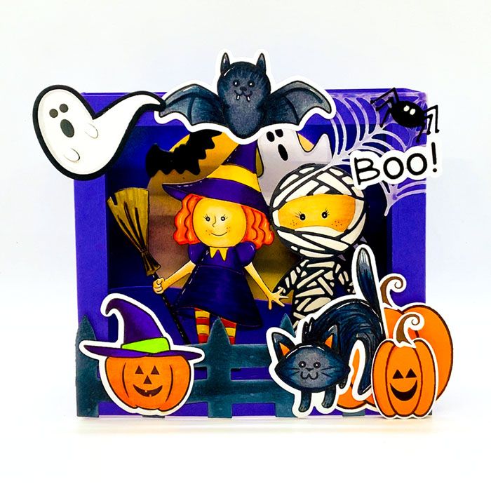 HalloweenKids4TSOL Clear Stamp Set of 5