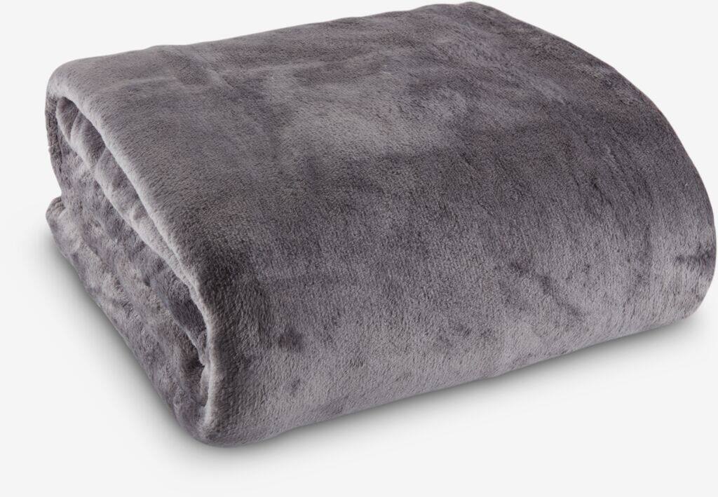 GULSKOLM Fleece tæppe GULSKOLM 220x240 Grå