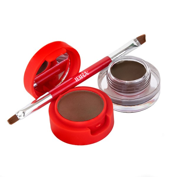 Ibra, pomada i cień do brwi, Dark Chocolate, 7 g