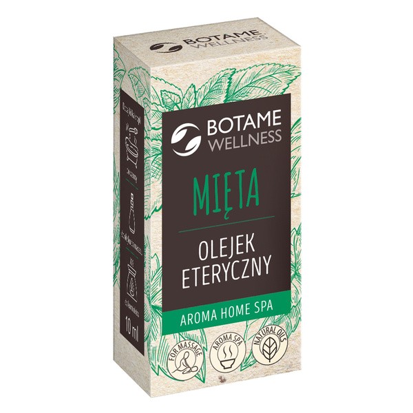 Botame Wellness, olejek eteryczny, mięta, 10 ml