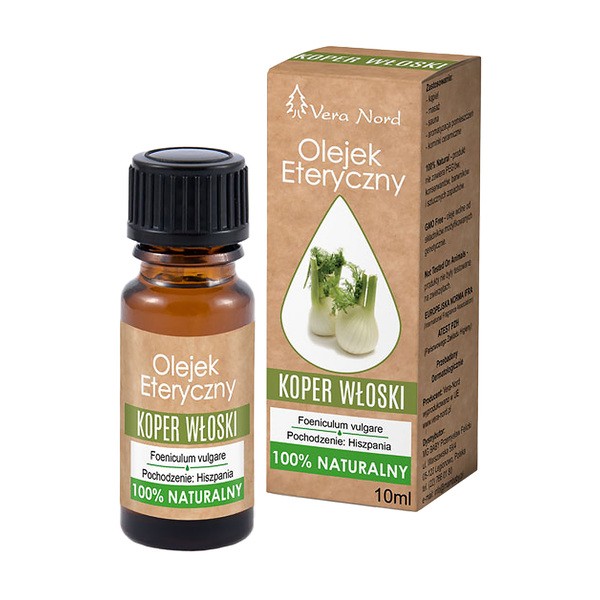Vera Nord, olejek eteryczny, koper włoski, 10 ml