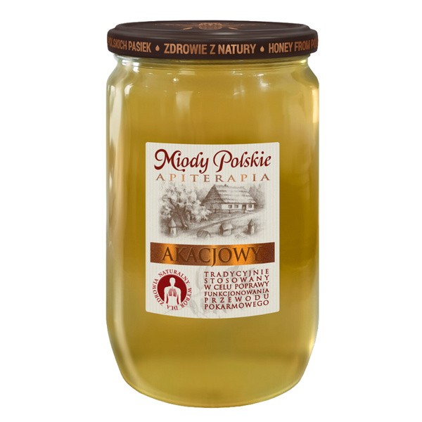 Miody Polskie, miód akacjowy, 950 g
