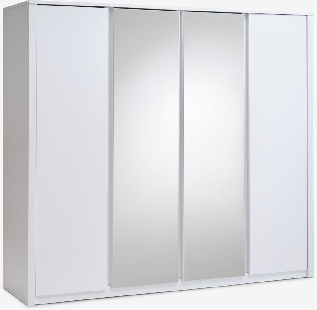 VEDDE VEDDE skab 220x197 med spejl, hvid