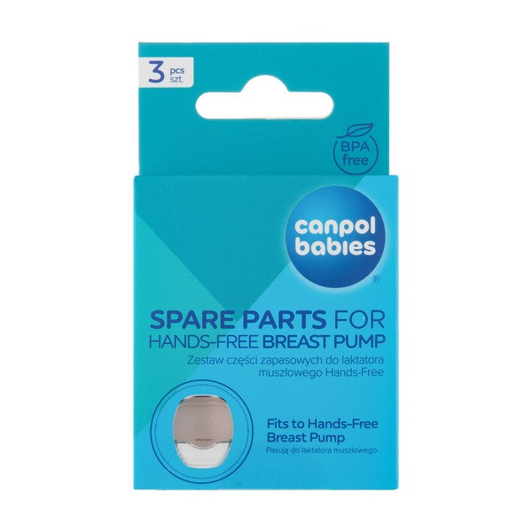 Canpol Babies, Części zapasowe do laktatora muszlowego Hands-Free