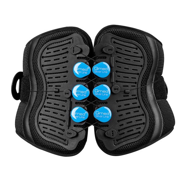 Qmed Spincare PIN, orteza lędźwiowo-krzyżowa, czarna, rozmiar XXXL