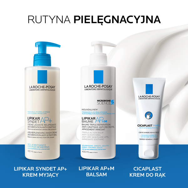 La Roche-Posay Lipikar Baume AP+M, balsam regenerujący, 400 ml