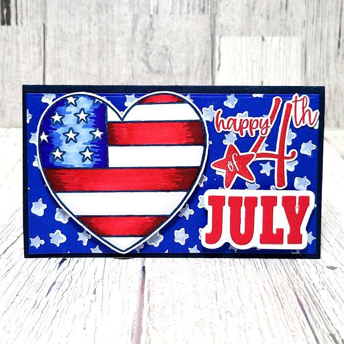 FourthofJuly2stamp Clear Stamp Set