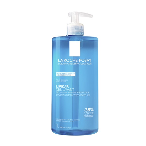 La Roche-P Lipikar Gel Lavant, żel myjący, kojący, 1 l