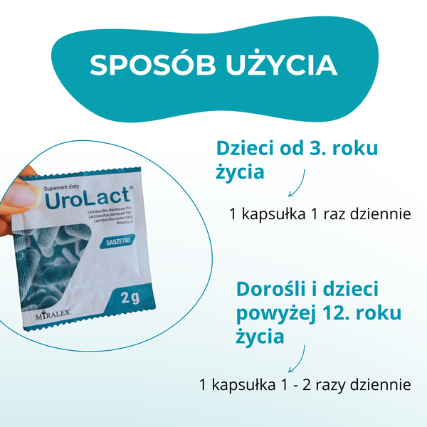 UroLact, proszek w saszetkach, 10 szt.