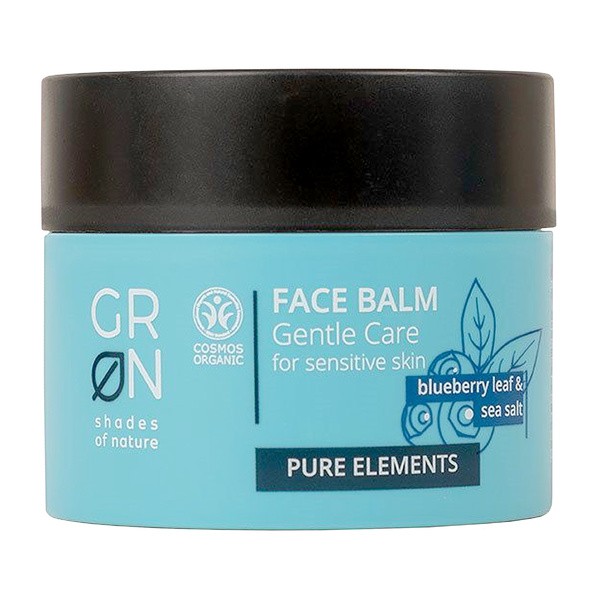 GRN, intensywny balsam do twarzy do skóry wrażliwej Borówka & Sól Morska, 50 ml