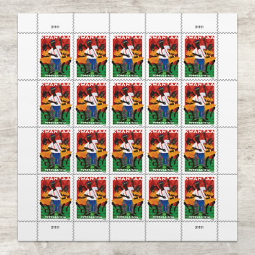 Kwanzaa 2024  Forever Stamps, Sheet of 20