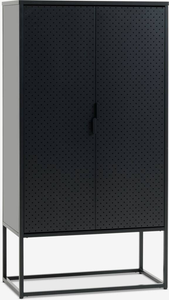 VIRUM VIRUM skab 2 låger sort