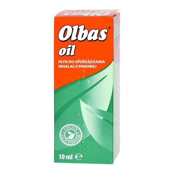 Olbas Oil, płyn do sporządzania inhalacji parowej, 10 ml