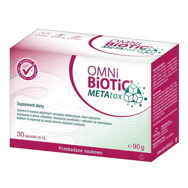 Omni Biotic METAtox, saszetki z proszkiem, 3 g x 30 szt.