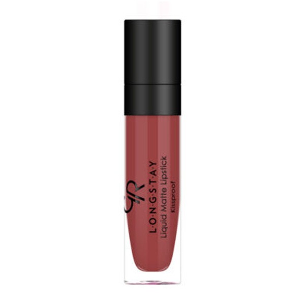 Golden Rose Longstay Liquid Matte Lipstick, matowa pomadka w płynie, 19, 5,5 ml