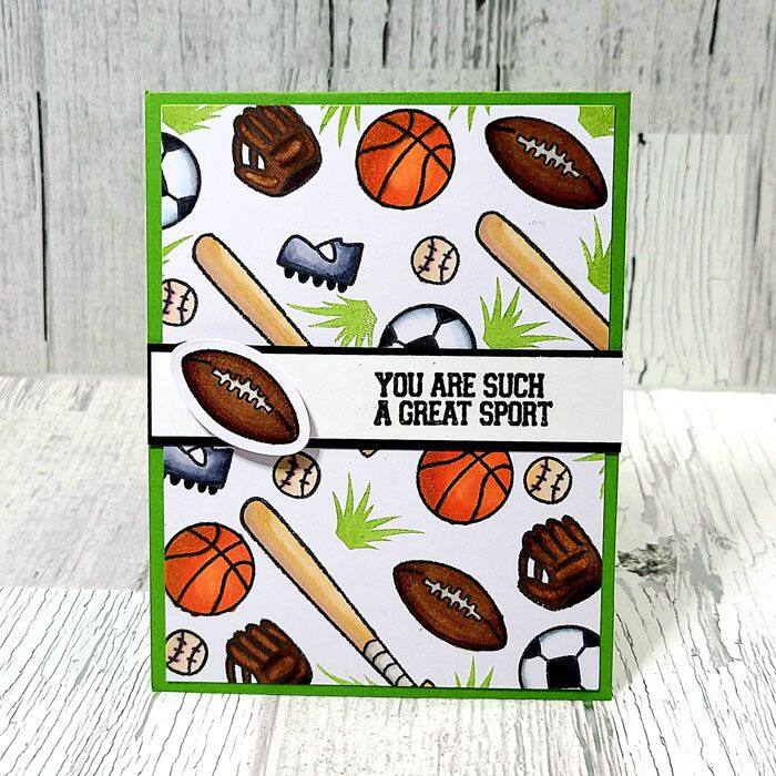 sports2stamp Clear Stamp Set