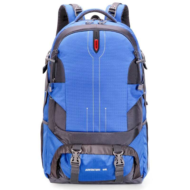 Utendørsreisesport Herresekk Svart 2021 Ny Nylon Vanntett Storkapasitet Ungdomsreiseveske Bagasje Herresekk