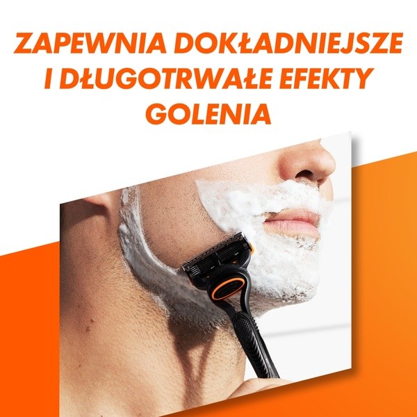 Zestaw Gillette, maszynka do golenia Fusion5 + Fusion, żel do golenia dla skóry wrażliwej, 200 ml