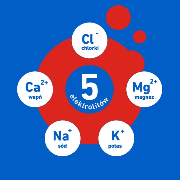 Oryal Max, tabletki musujące, smak malinowy, 15 szt.