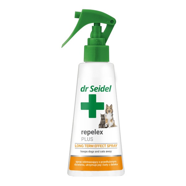 Dr Seidel Repelex Plus, odstraszcz dla zwierząt o przedłużonym działaniu, spray, 300 ml