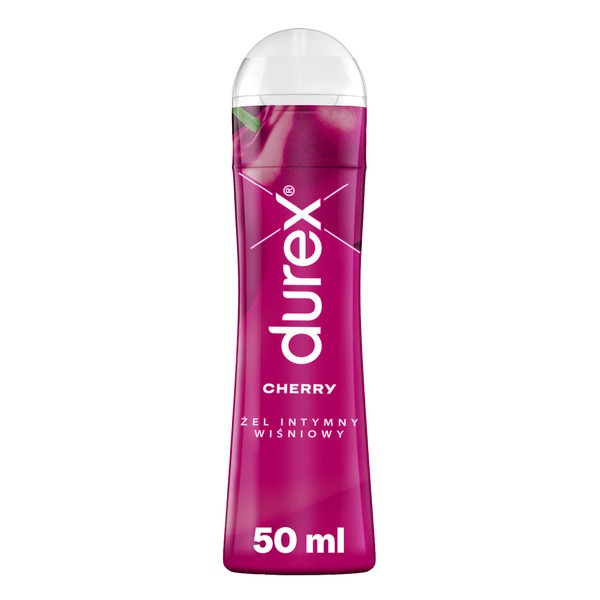 Durex Wiśniowy, żel intymny przyjemnie owocowy, 50 ml