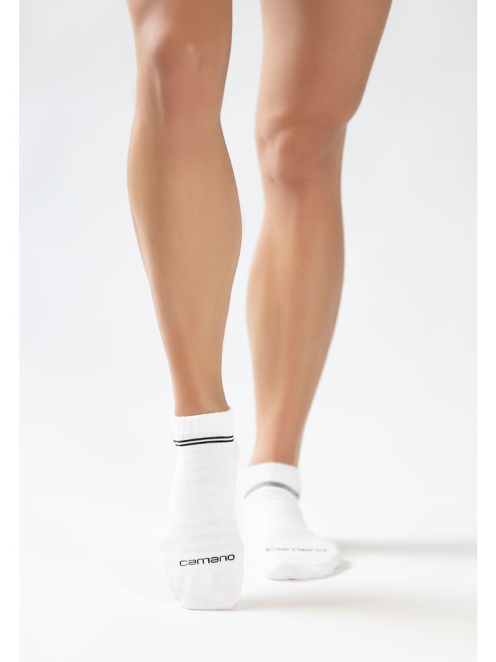 camano Sneakersocken Mesh Ventilation 10er Pack mesh ventilation in Weiß mix günstig kaufen