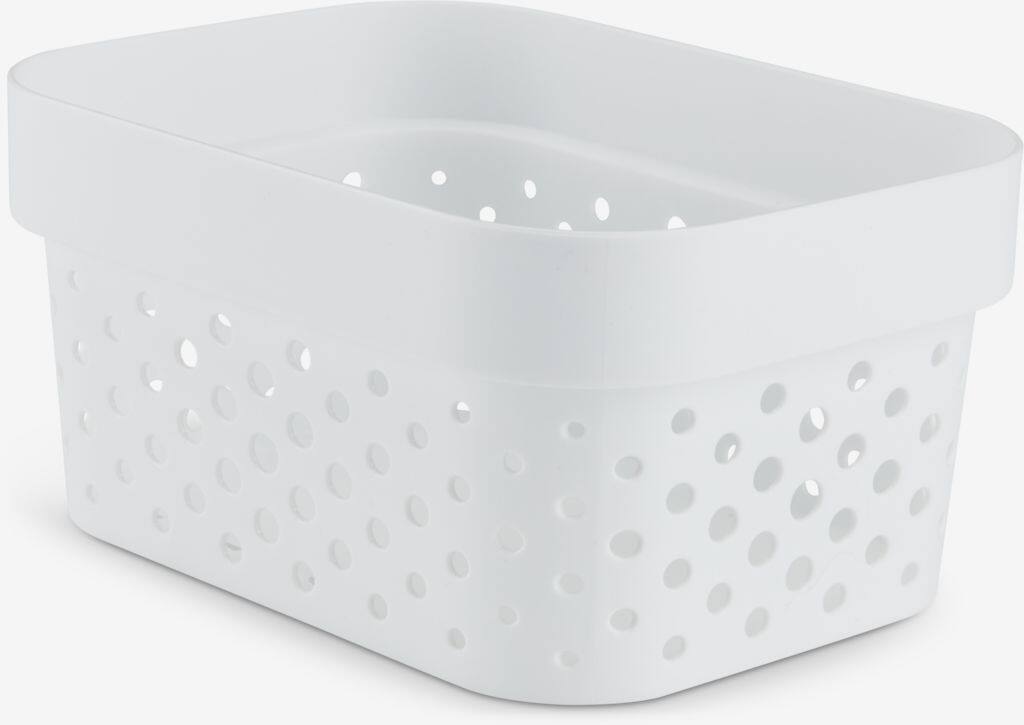 INFINITY INFINITY kurv 1,4L plastik hvid