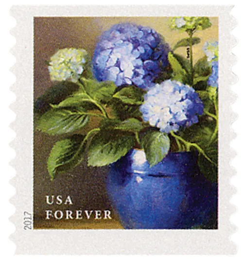 (2017) USPS Flowers from The Garden Forever Stamps