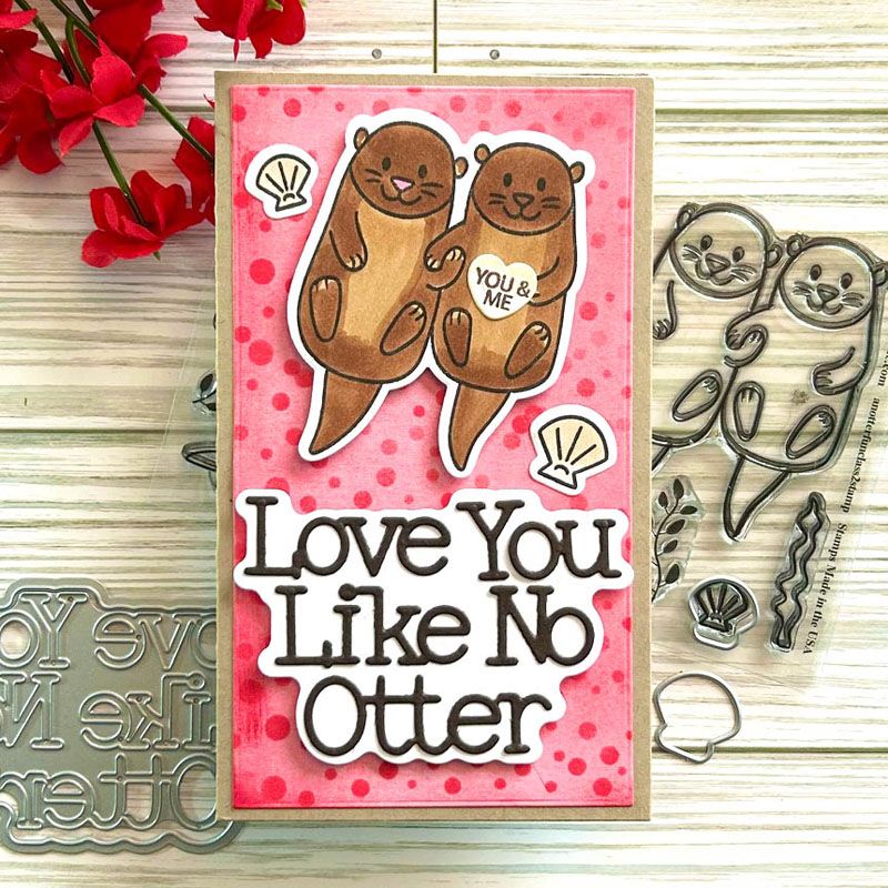 Otter Clear Stamps Set of 12