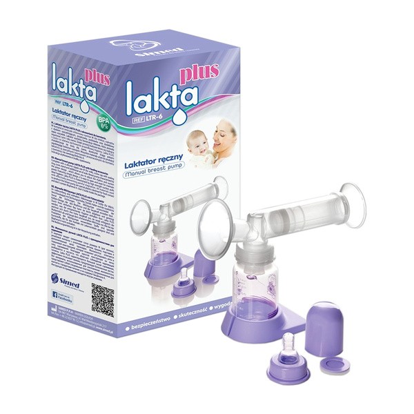 Lakta Plus, laktator ręczny, 1 szt.