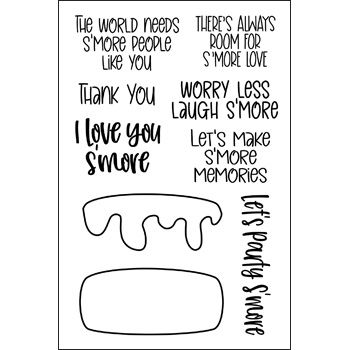 moresmores2stamp Clear Stamp Set