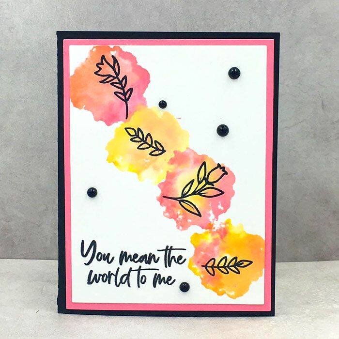 extras4flowers2layer Clear Stamp Set