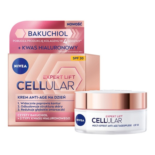 Nivea Cellular Expert Lift, krem Anti-Age na dzień, SPF 30, 50 ml