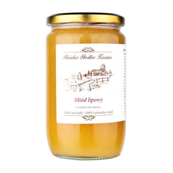 Pasieka Słodka Kraina, miód lipowy, 1 kg