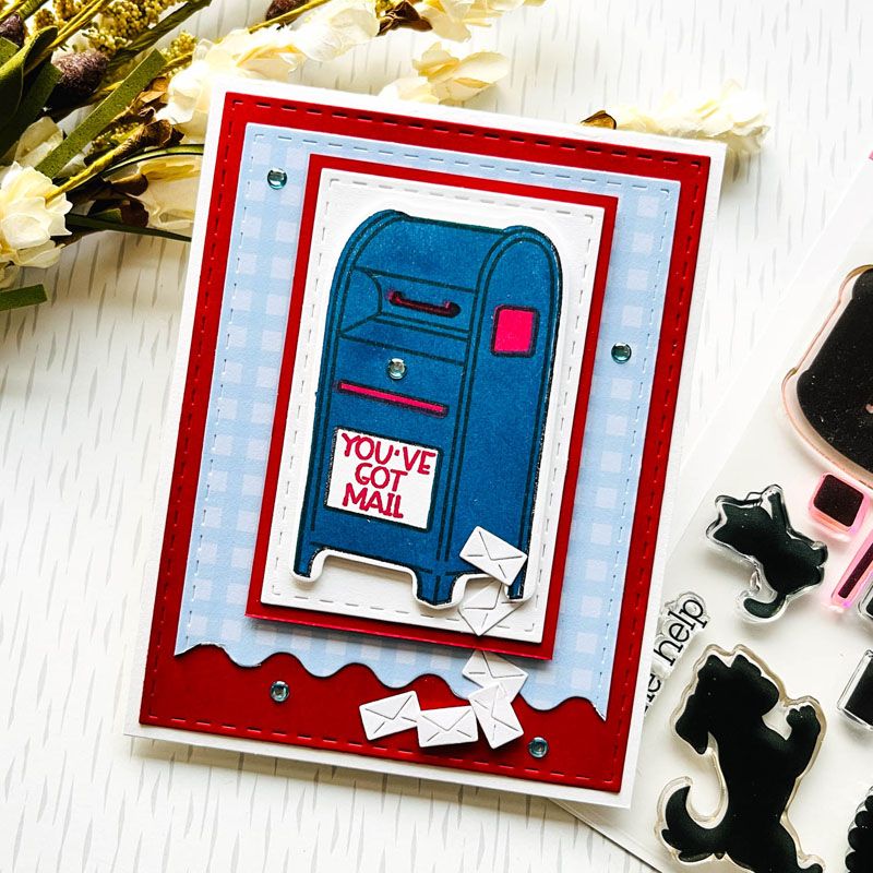 solids4bigmailbox Clear Stamp Set