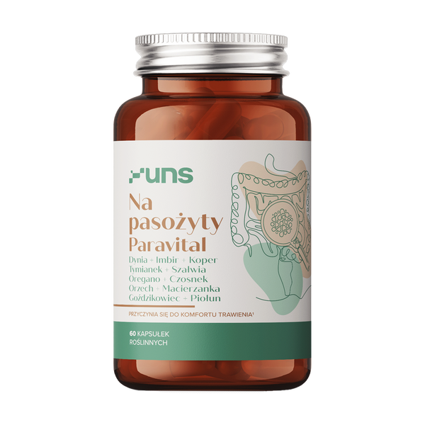 Uns Na Pasożyty Paravital, kapsułki, 60 szt.