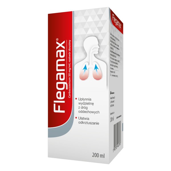 Flegamax, 50 mg/ml, roztwór doustny, 200 ml