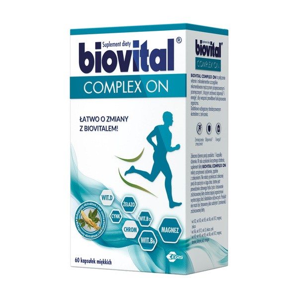 Biovital Complex ON, kapsułki miękkie, 60 szt.